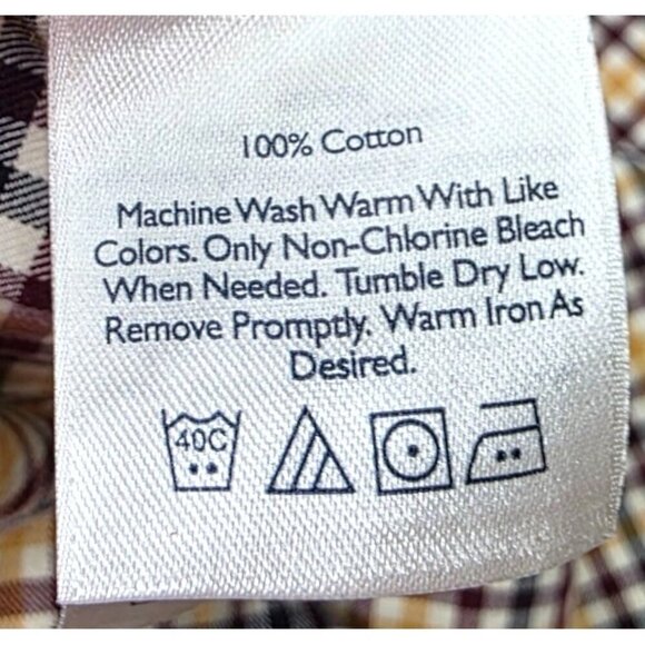 Eddie Bauer Shirt Size XL Extra Large Gray Flannel Button Down Outdoors Casual - Picture 8 of 16